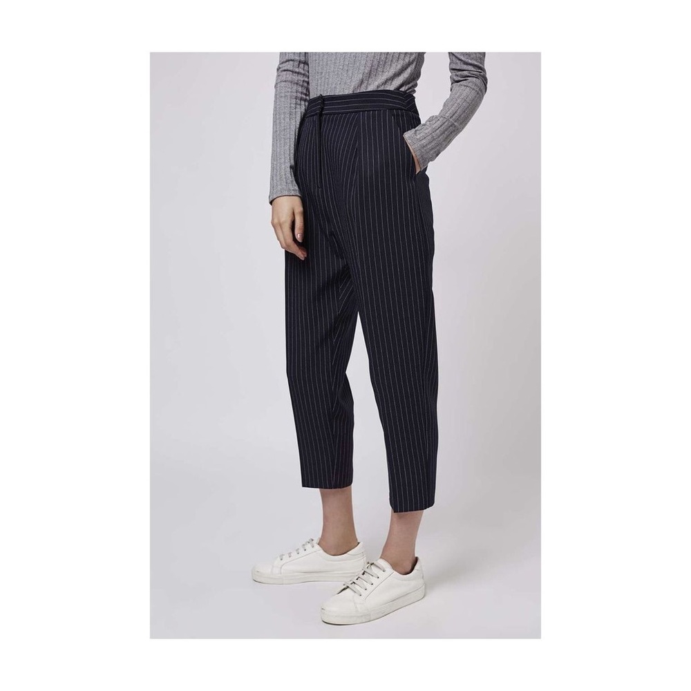 ✨Black Pinstripe Trousers